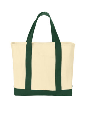 Ideal Twill Two-Tone Shopping Tote
