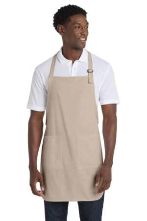 Full-Length Apron with Front Pockets